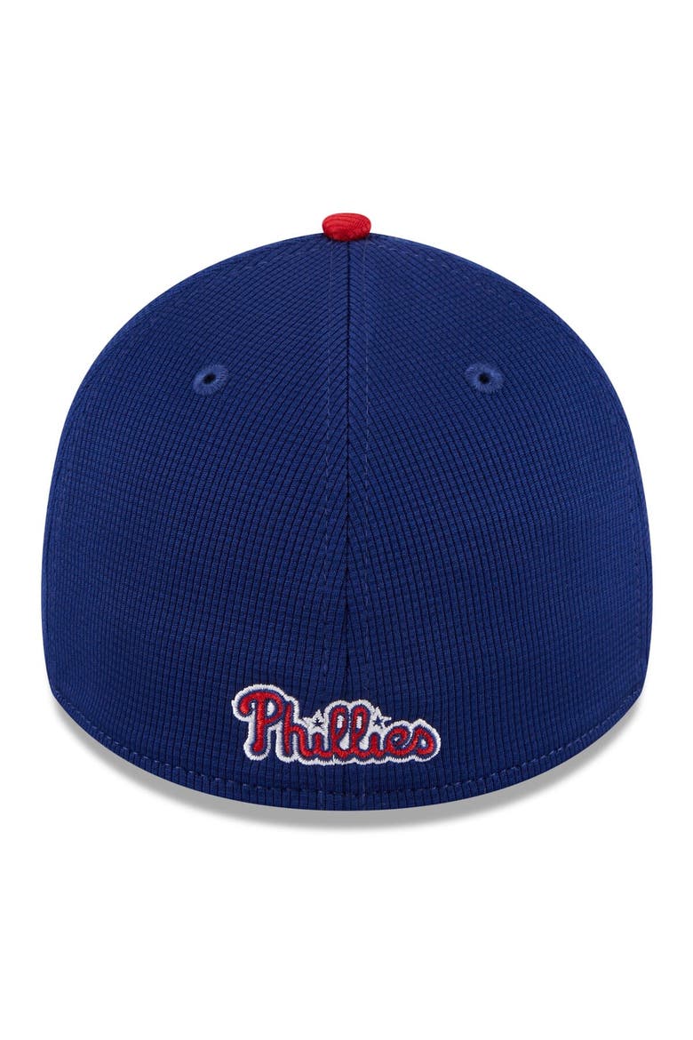 Men's New Era  Navy Philadelphia Phillies 2024 Batting Practice 39THIRTY Flex Hat, Alternate, color, Navy