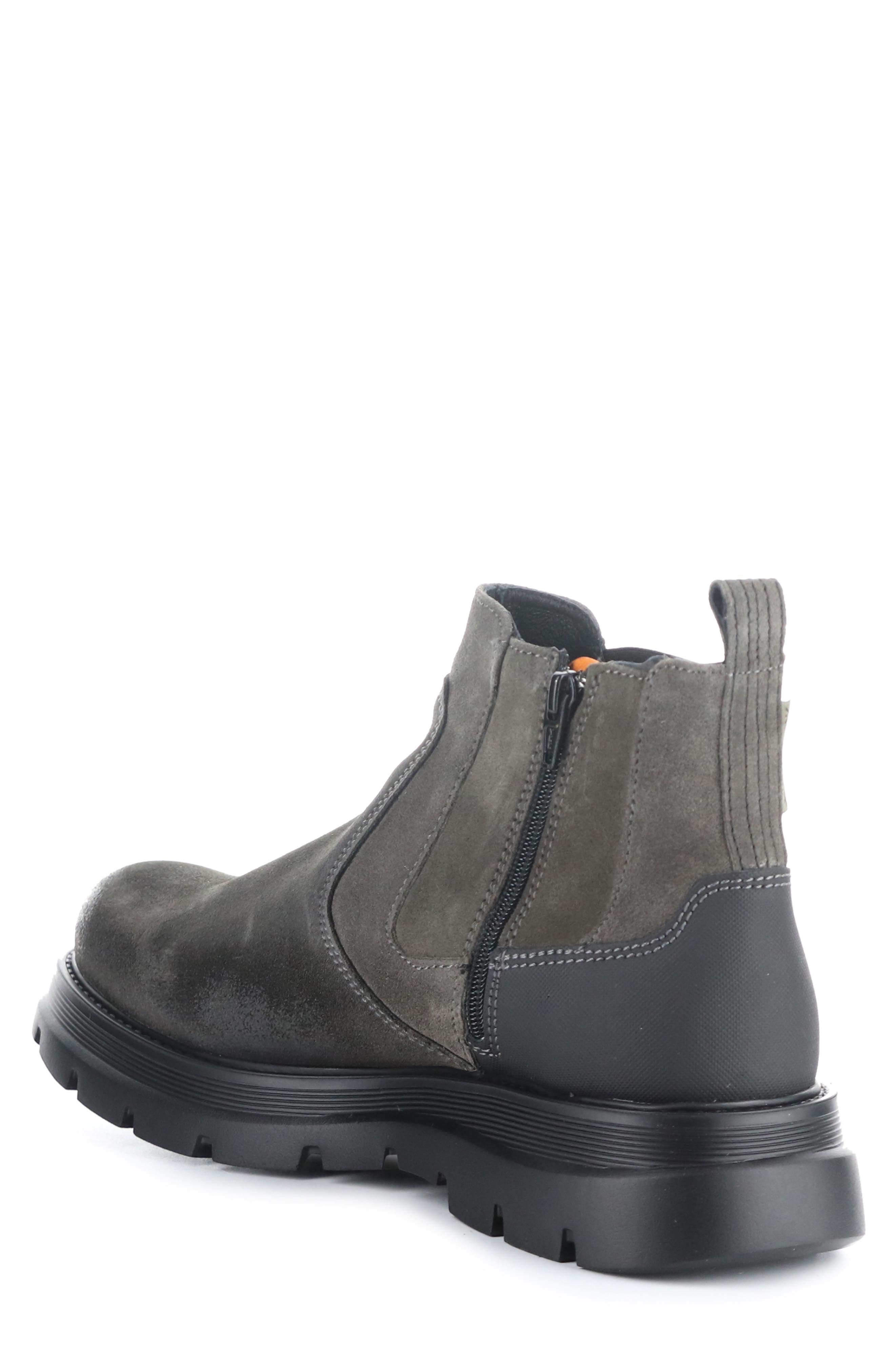 Ambitious 11758 Lug Sole Chelsea Boot, Alternate, color, Anthracite Suede