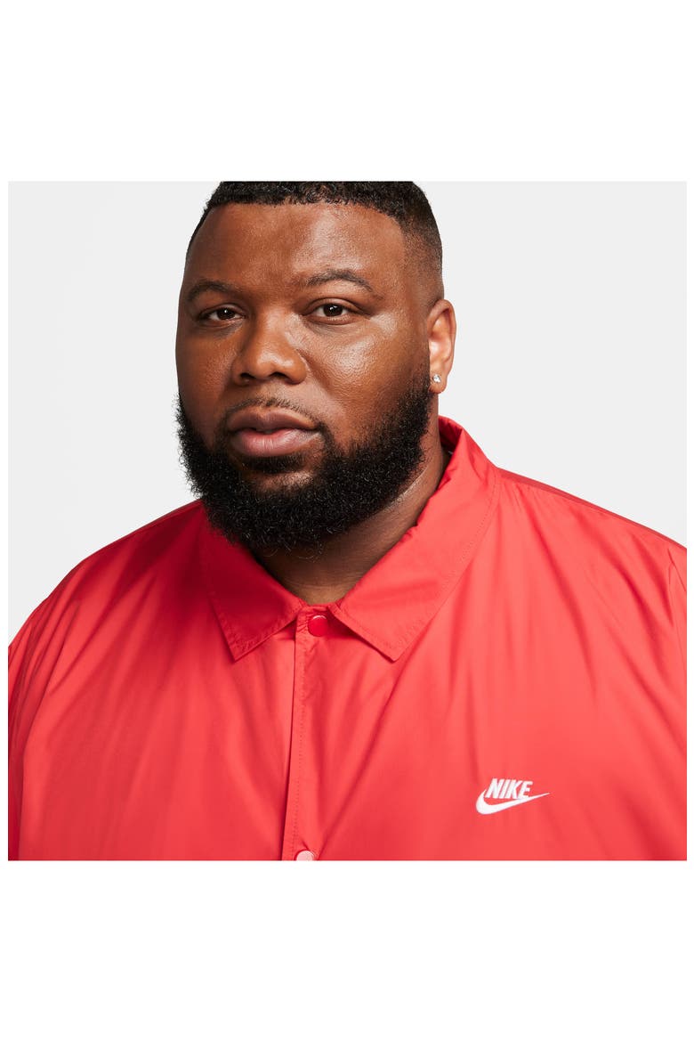 Club Coach's Jacket, Alternate, color, UNIVERSITY RED/ WHITE