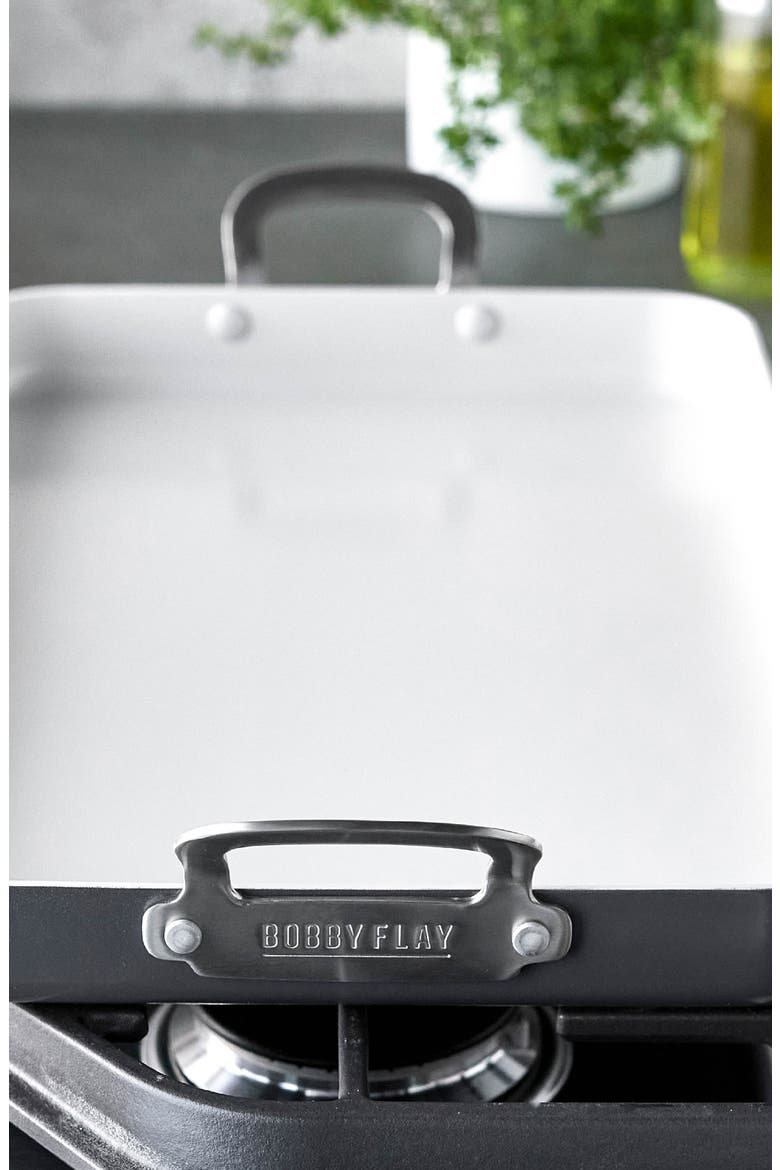 x Bobby Flay Ceramic Nonstick Double Burner Griddle, Alternate, color, GRAPHITE