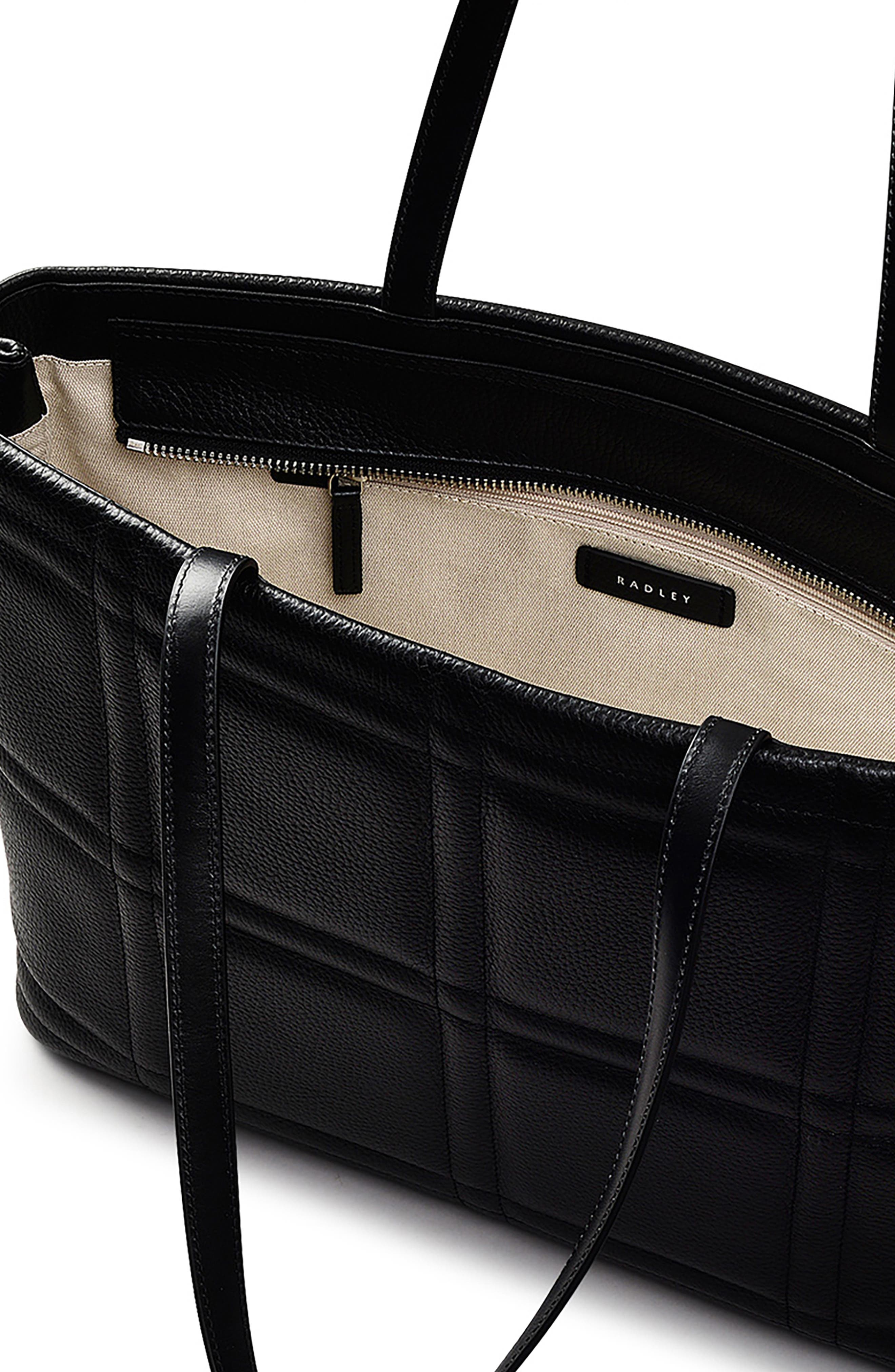 Radley Sunny Dene Quilted Leather Tote Bag, Alternate, color, 