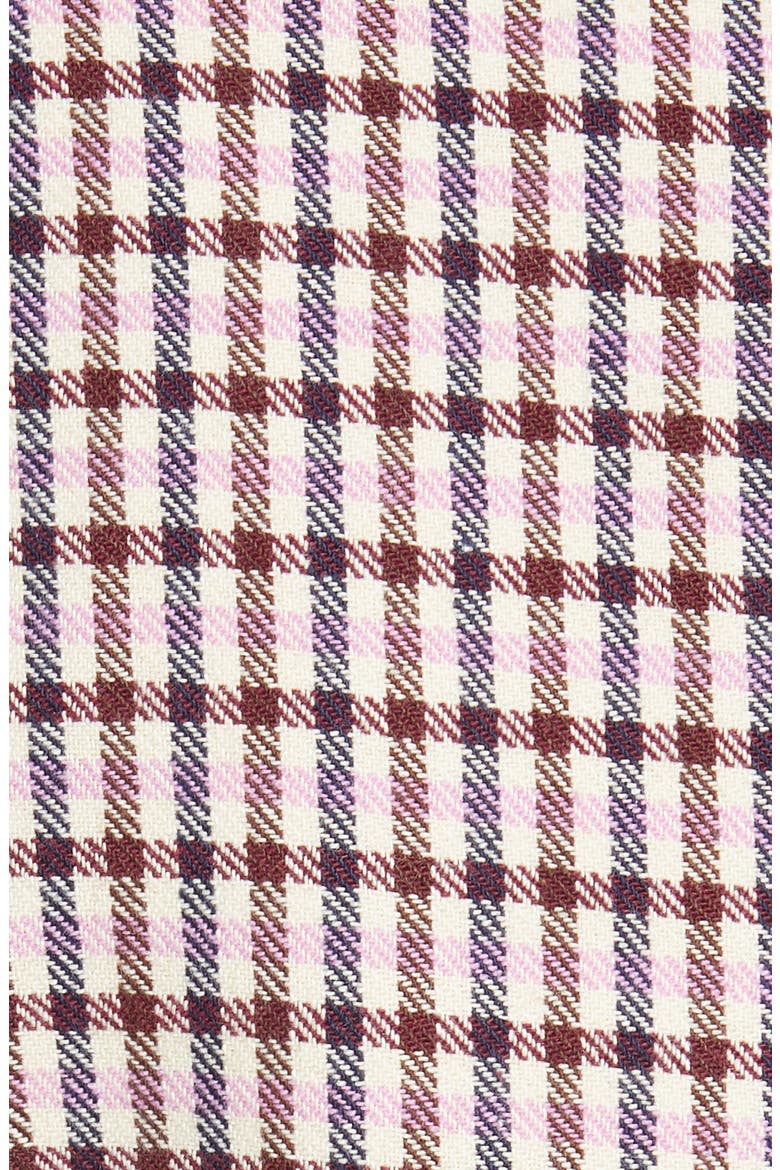 Estelle Check Embroidered Blazer, Alternate, color, METALLIC/ MULTI