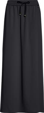Herno Cady Drawstring Maxi Skirt