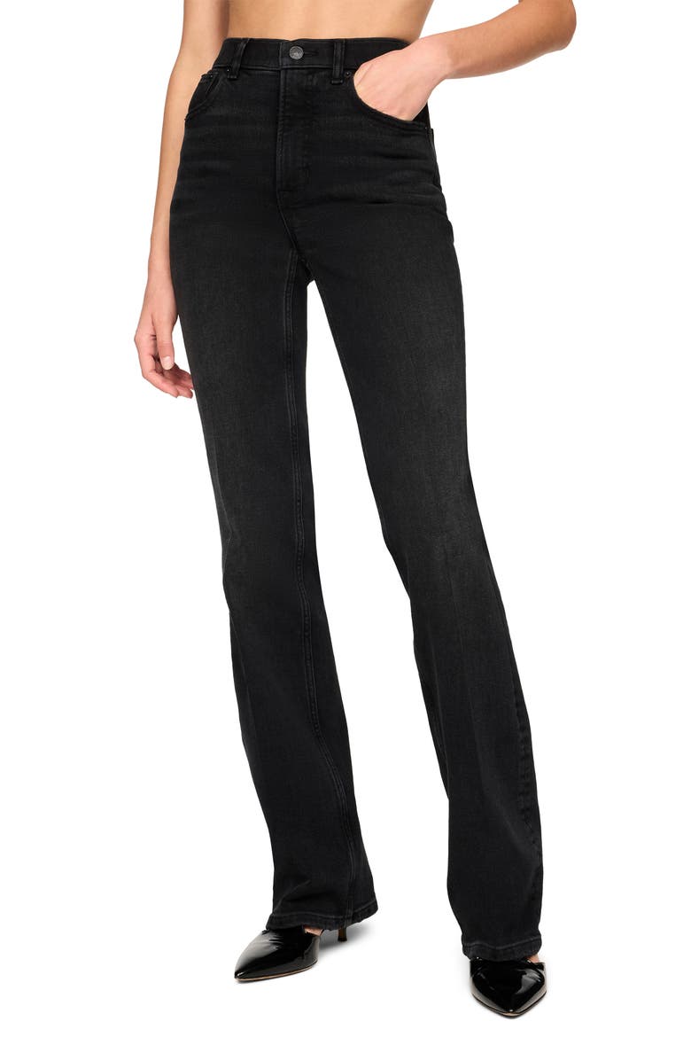 SPANXshape® Authentic 360 Bootcut Jeans, Main, color, NEW BLACK WORN