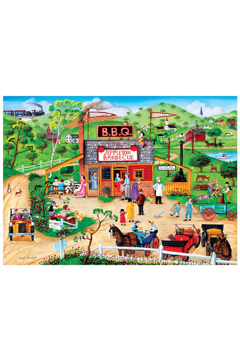 Appleton BBQ 1000 Piece Jigsaw Puzzle, Alternate, color, Multicolor