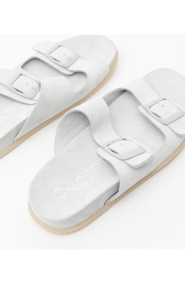 Oncept Savannah Buckle Slide Sandal, Alternate, color, Ice