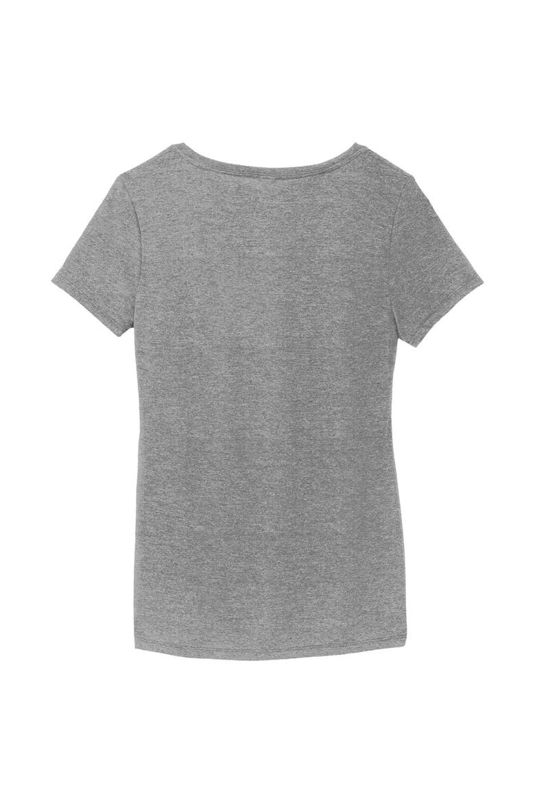 Women's 23XI Racing  Gray Tyler Reddick Tri-Blend V-Neck T-Shirt, Alternate, color, Gray