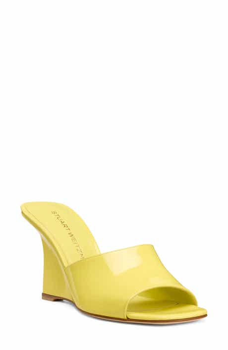 Vinnie 85 Patent Leather Wedge Mule