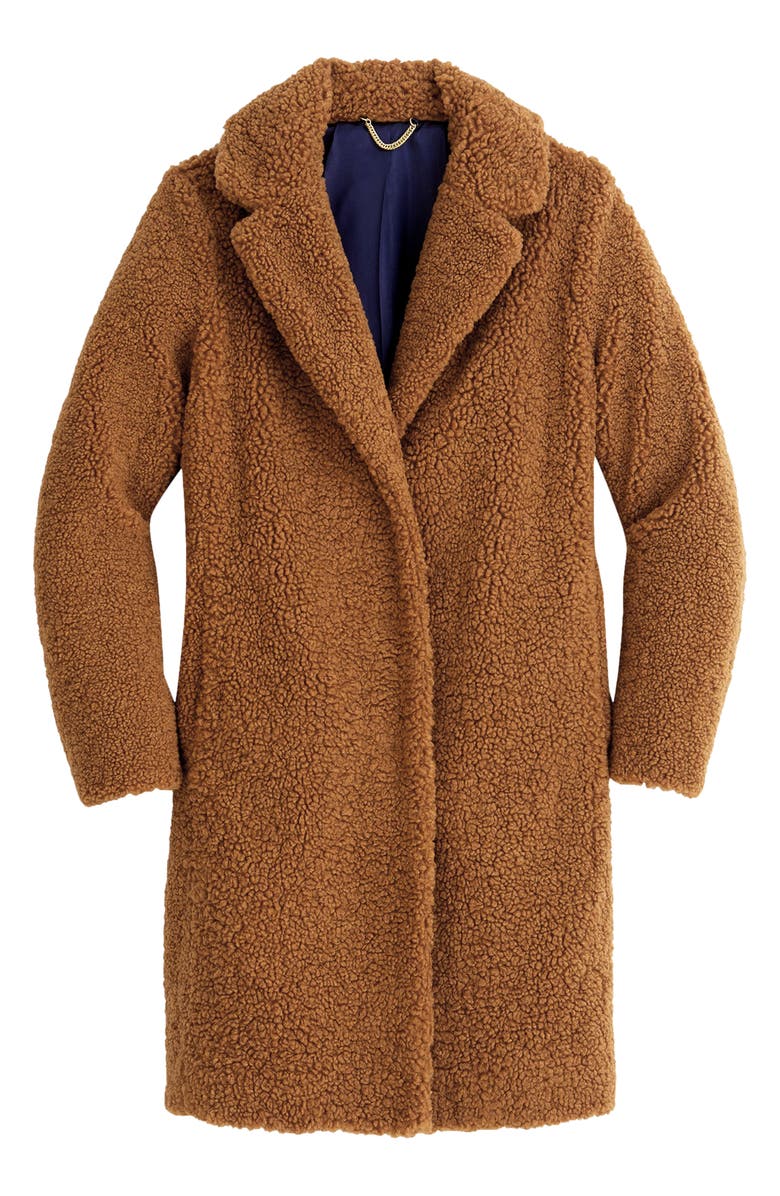 J.Crew Teddy Topcoat, Alternate, color,