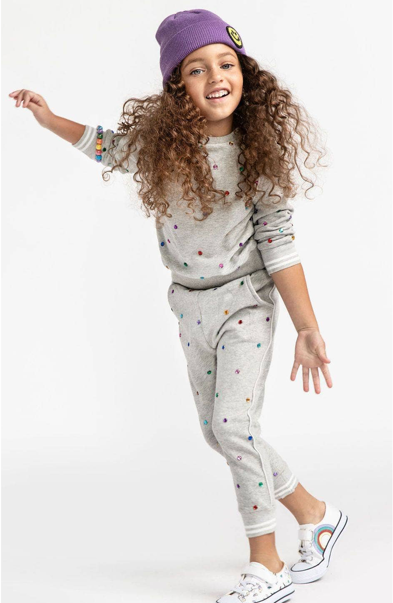 Lola + The Boys Rainbow Gem Trackset, Alternate, color, Grey