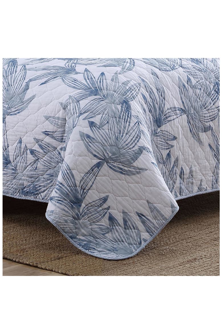 Kayo Open Medium Weight Reversible Quilt Set, Alternate, color, BLUE CANAL