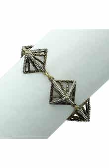 OLIVIA WELLES Ava Pyramid Bracelet