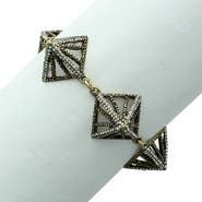OLIVIA WELLES Ava Pyramid Bracelet