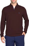 TailorByrd Quarter Zip Performance Knit Pullover