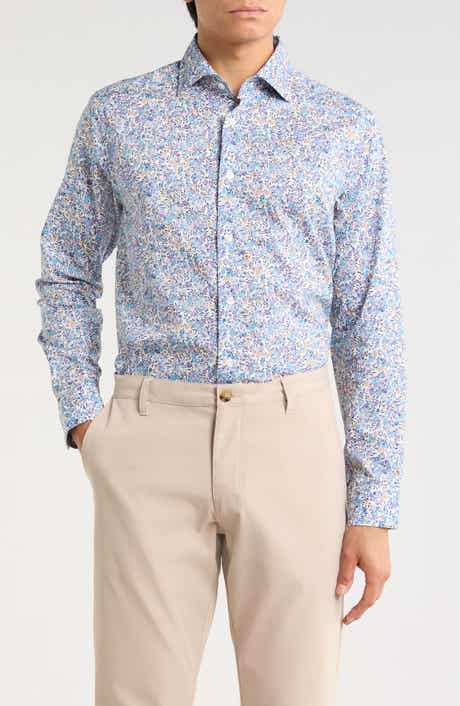 Jack Victor Dunsmuir Long Sleeve Woven Shirt