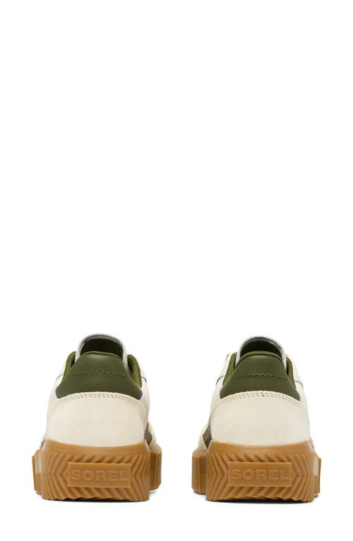Sorel Ona Ave T-toe Platform Sneaker In Green