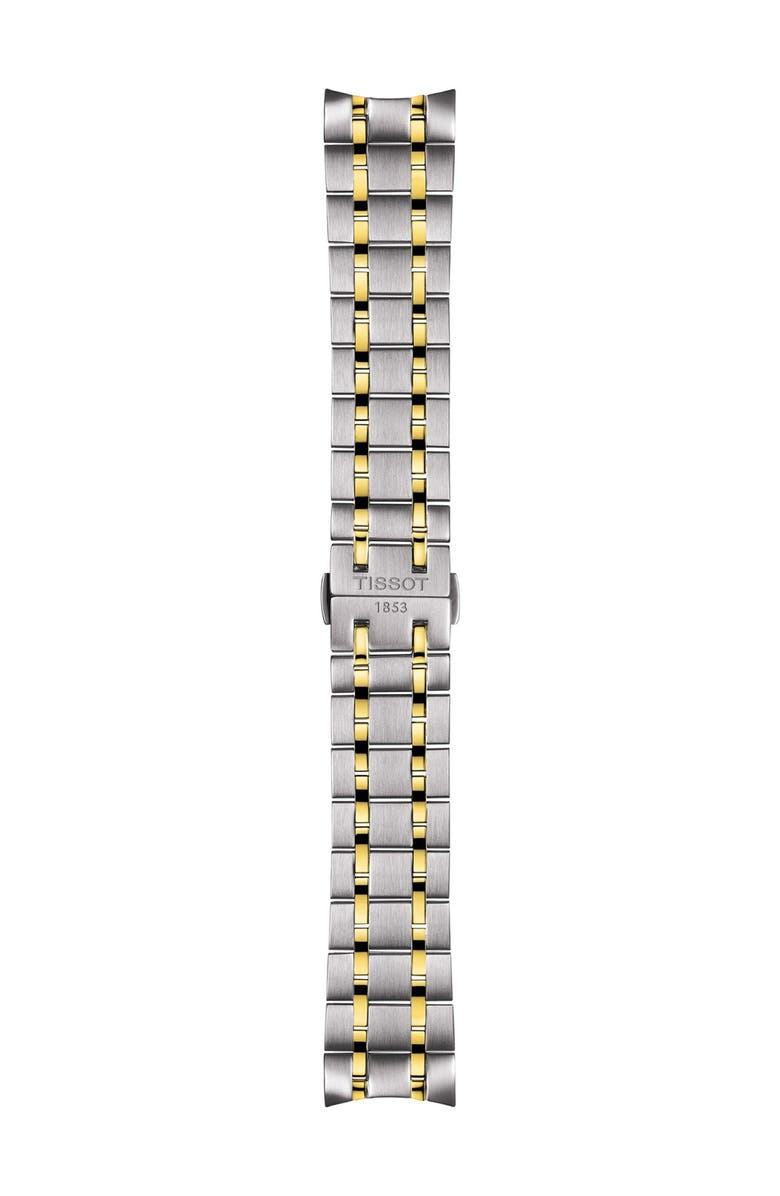 Tissot Men's Chemin des Tourelles Powermatic 80 Two-Tone Bracelet Watch, 42mm, Alternate, color, Silver