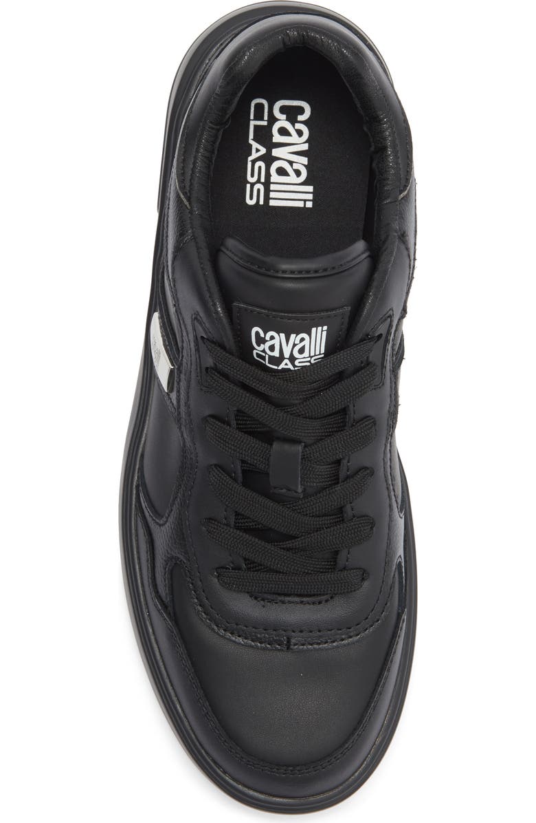 Roberto Cavalli Gab Sneaker, Alternate, color, Black