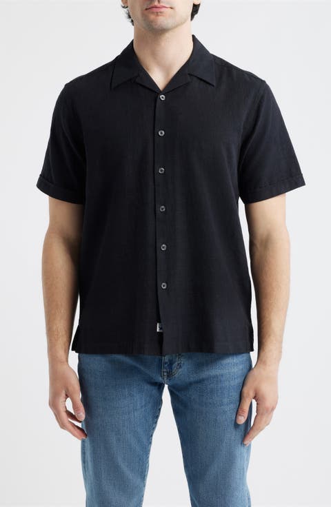 Ephesia Slub Cotton Camp Shirt