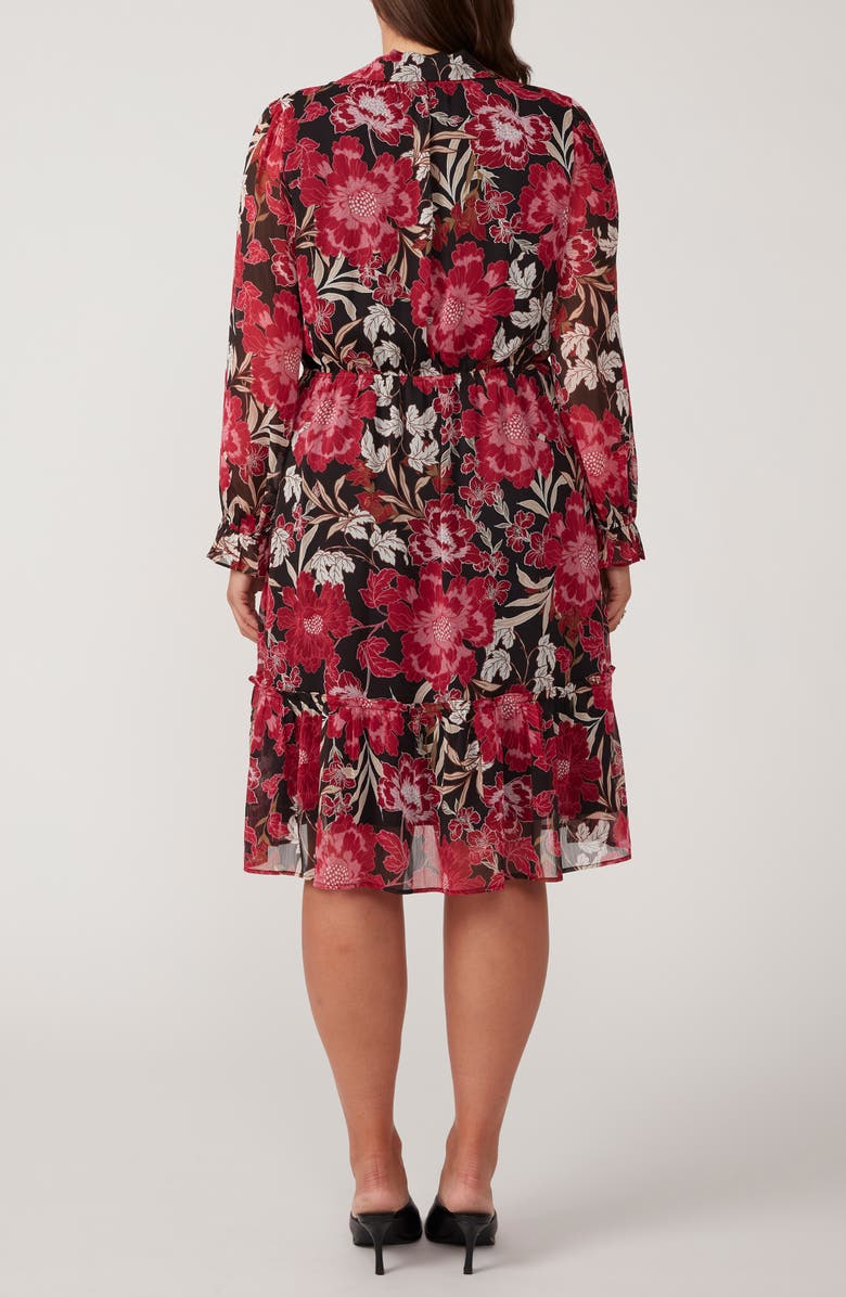 Estelle Petal Dream Floral Long Sleeve Dress, Alternate, color, 