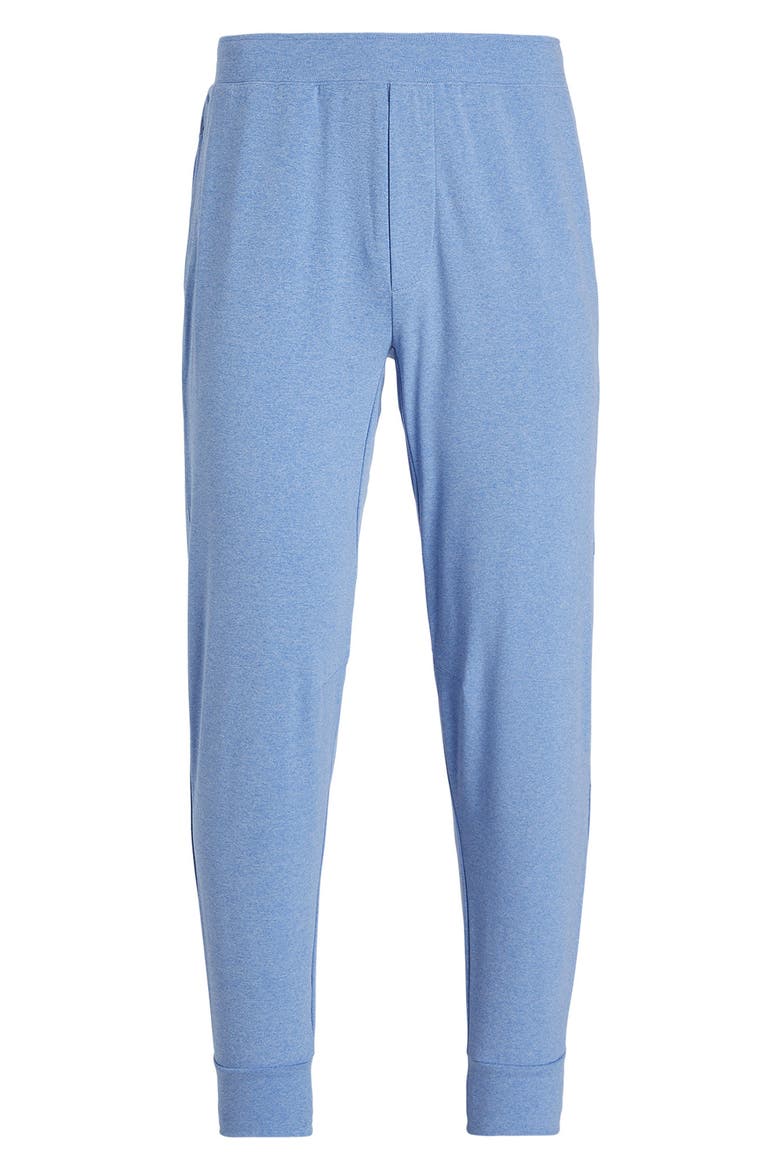 Wrap Tech Jersey Athletic Joggers, Alternate, color, SOFT ROYAL HEATHER