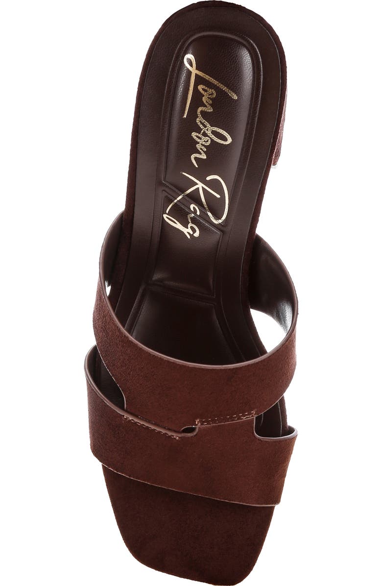 LONDON RAG Aneka Slide Sandal, Alternate, color, Brown