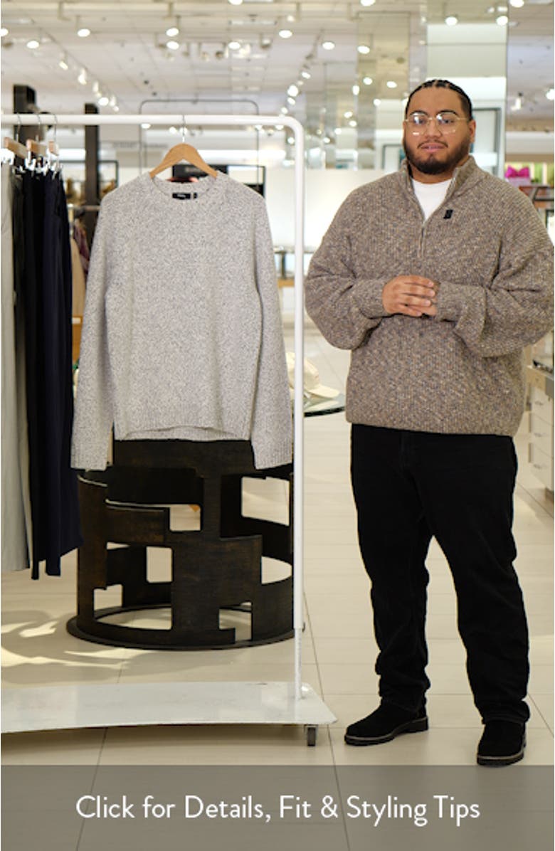 Soft Twist Wool Blend Sweater, sales video thumbnail