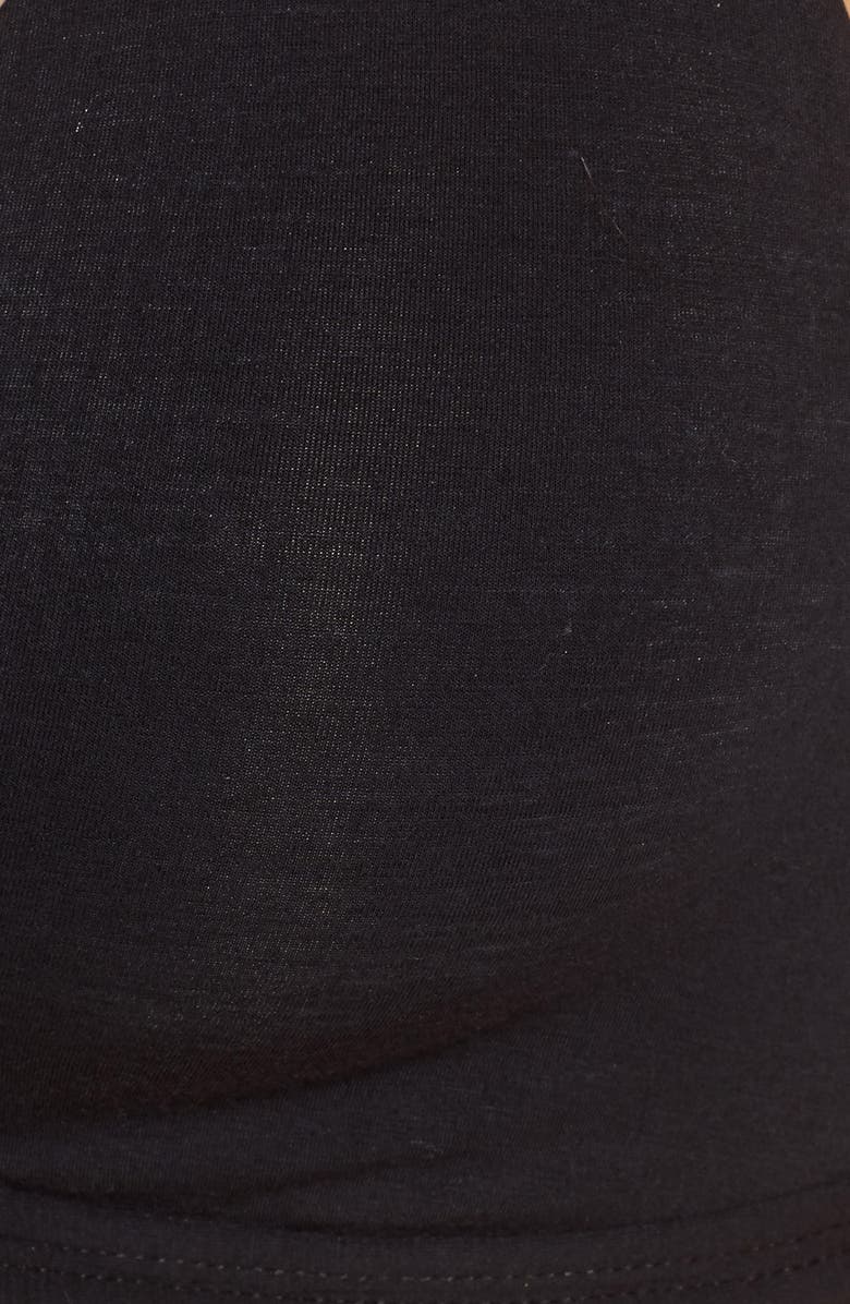 Hanro Cotton Sensation Soft Cup Bra, Alternate, color, Black 019