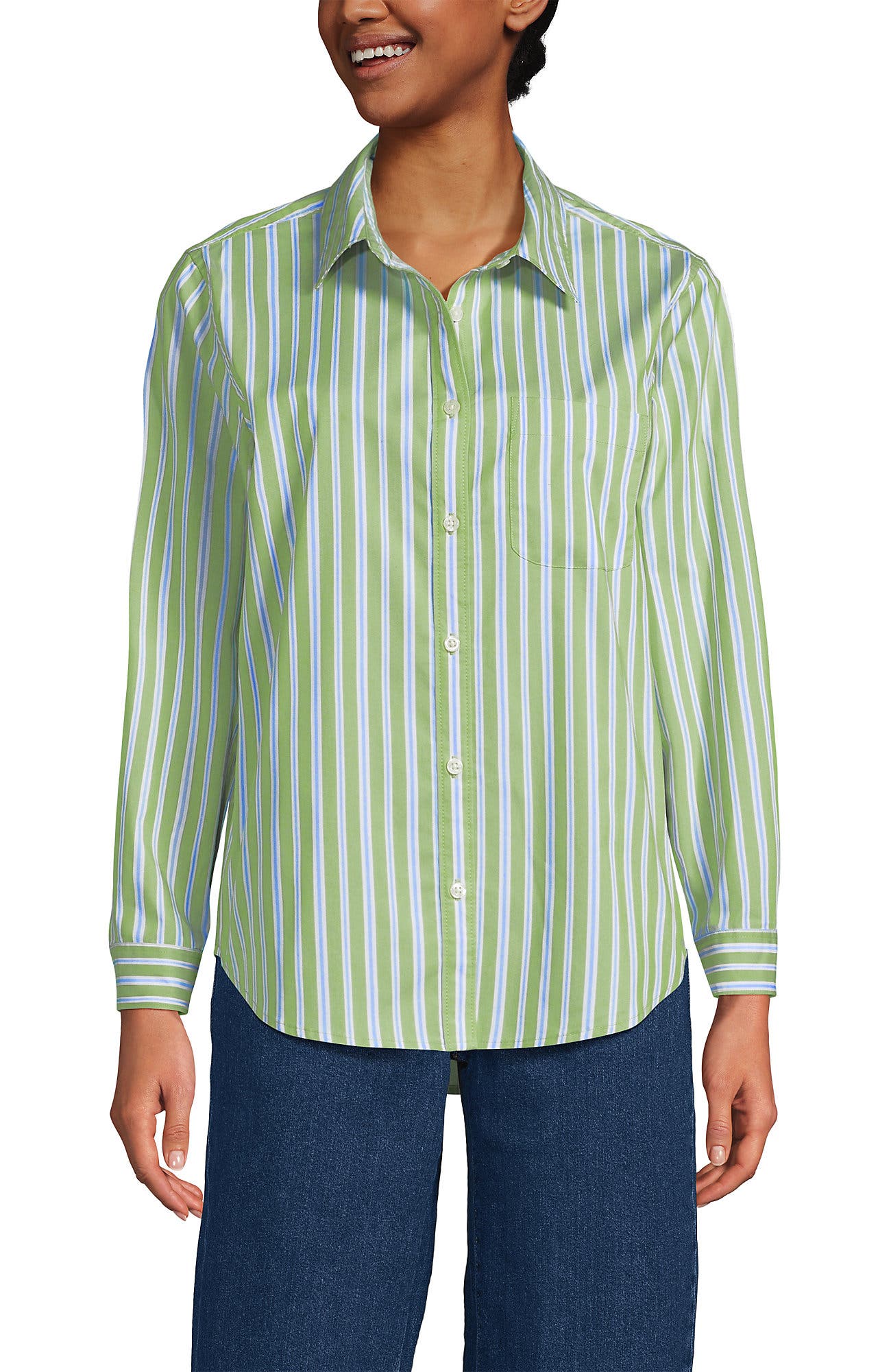 Cooling Button Front Shirt - image 3
