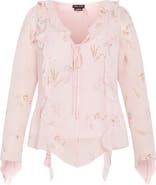 City Chic Sweet Nothings Ruffle Top