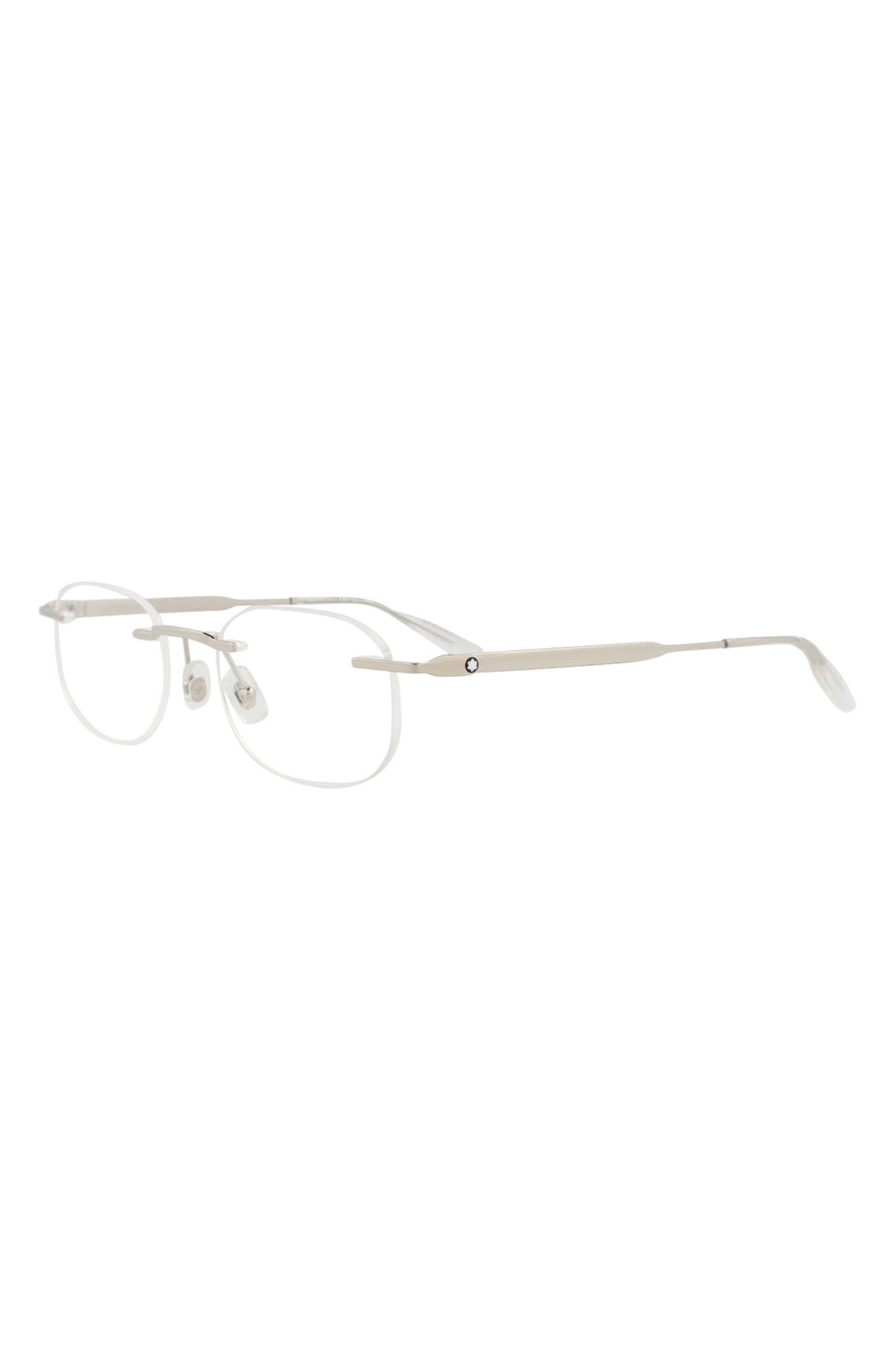 Montblanc 52mm Rimless Optical Glasses (Men) | Nordstromrack