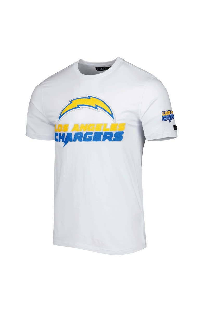 PRO STANDARD Men's Pro Standard White Los Angeles Chargers Mash Up T-Shirt, Alternate, color, White