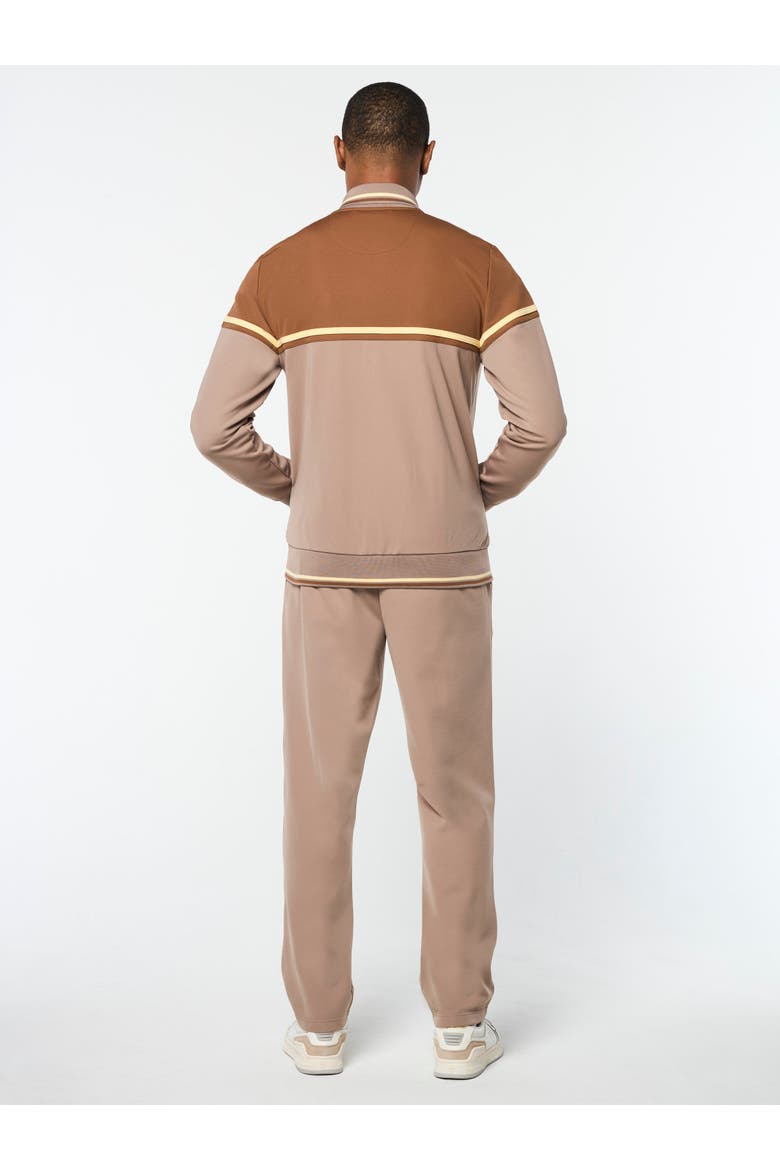 Olmi Track Jacket, Alternate, color, TAUPE GREY