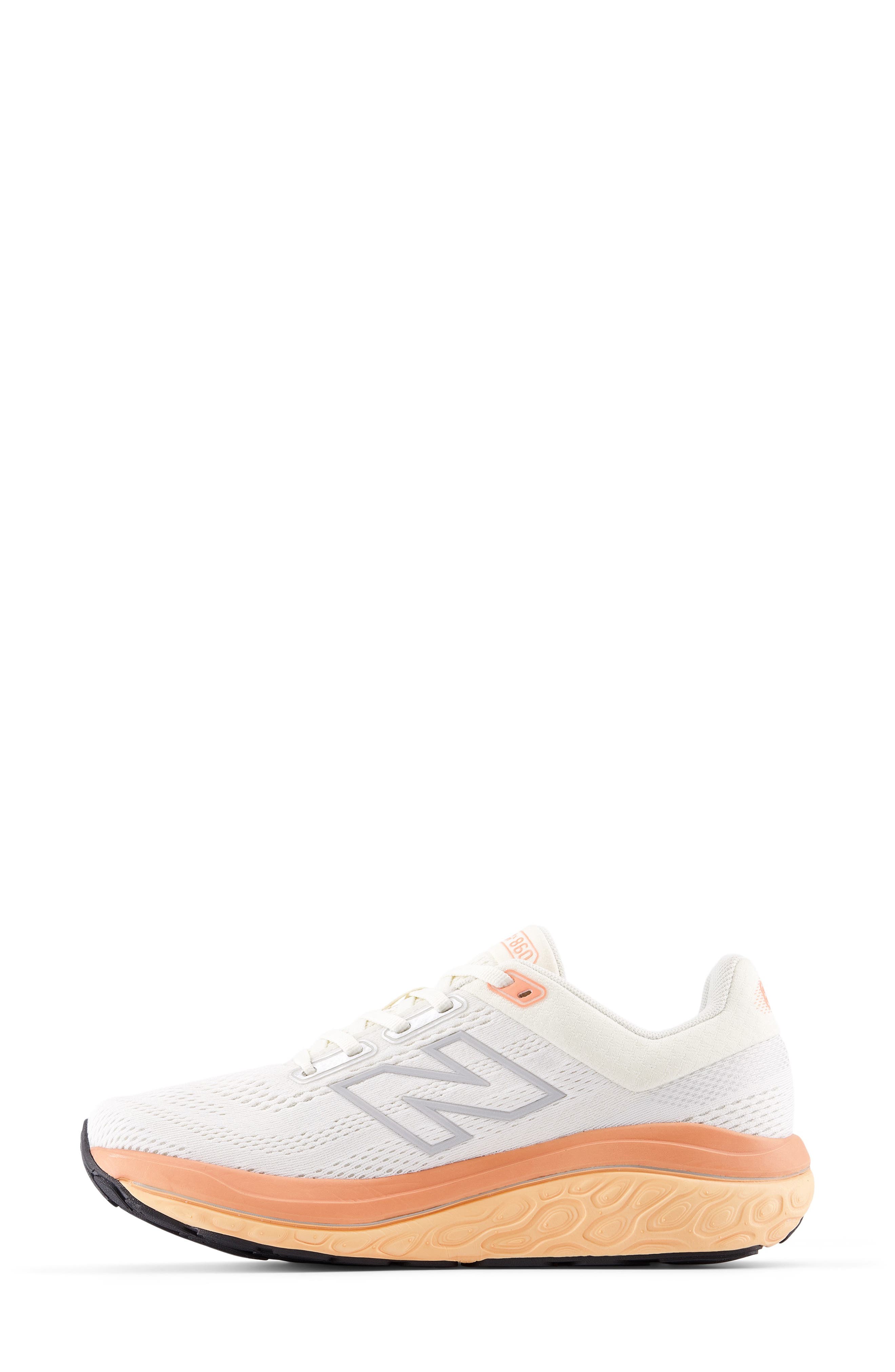 New Balance Fresh Foam X 860 Sneaker, Alternate, color, White/ Angora