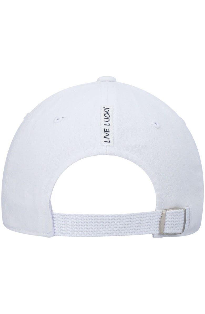 Black Clover Men's White Nevada Wolf Pack Dream Adjustable Hat, Alternate, color, White