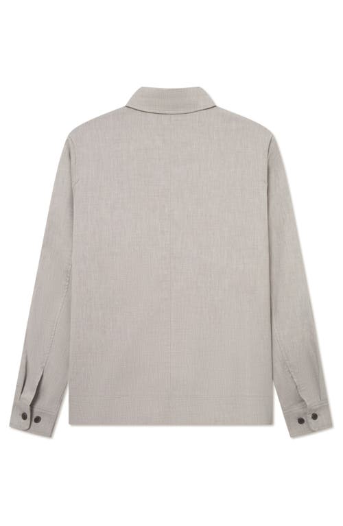 Les Deux Como Slub Coach Bomber Jacket In Light Sand
