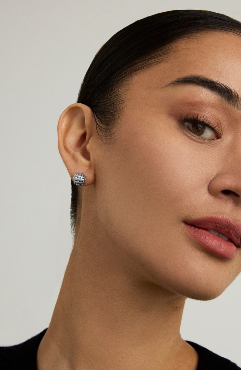 Dean Davidson Weave Ball Stud Earrings, Alternate, color, Silver