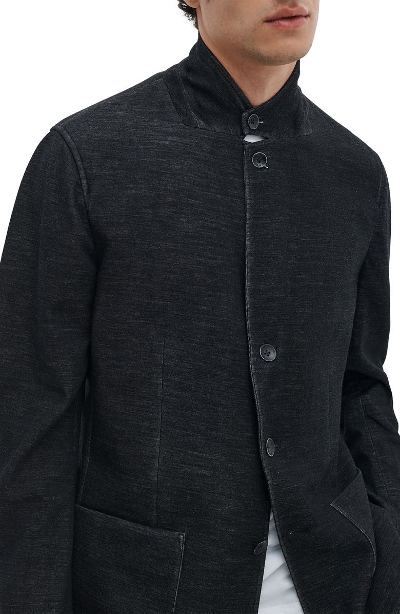 rag & bone Vincent Cotton Knit Blazer, Alternate, color, 