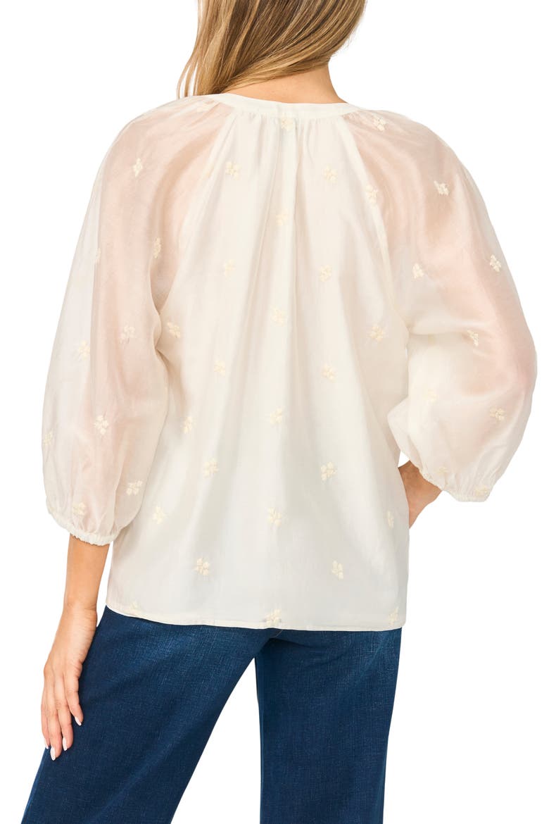 Raglan Sleeve Balloon Top, Alternate, color, NEW IVORY