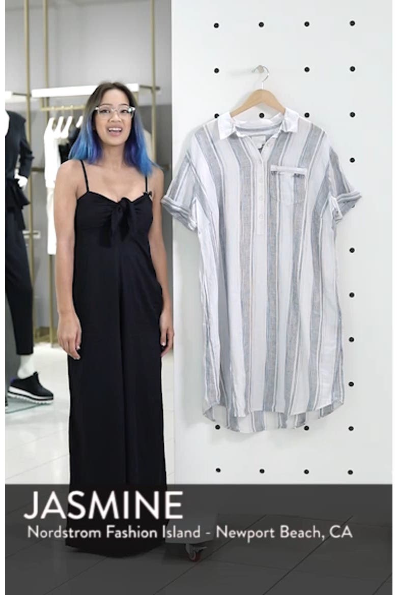 Stripe Linen Shirtdress video