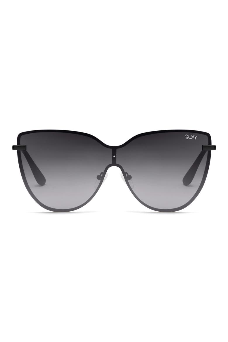 Australia Daydream 56mm Cat Eye Shield Sunglasses, Main, color, BLACK / SMOKE