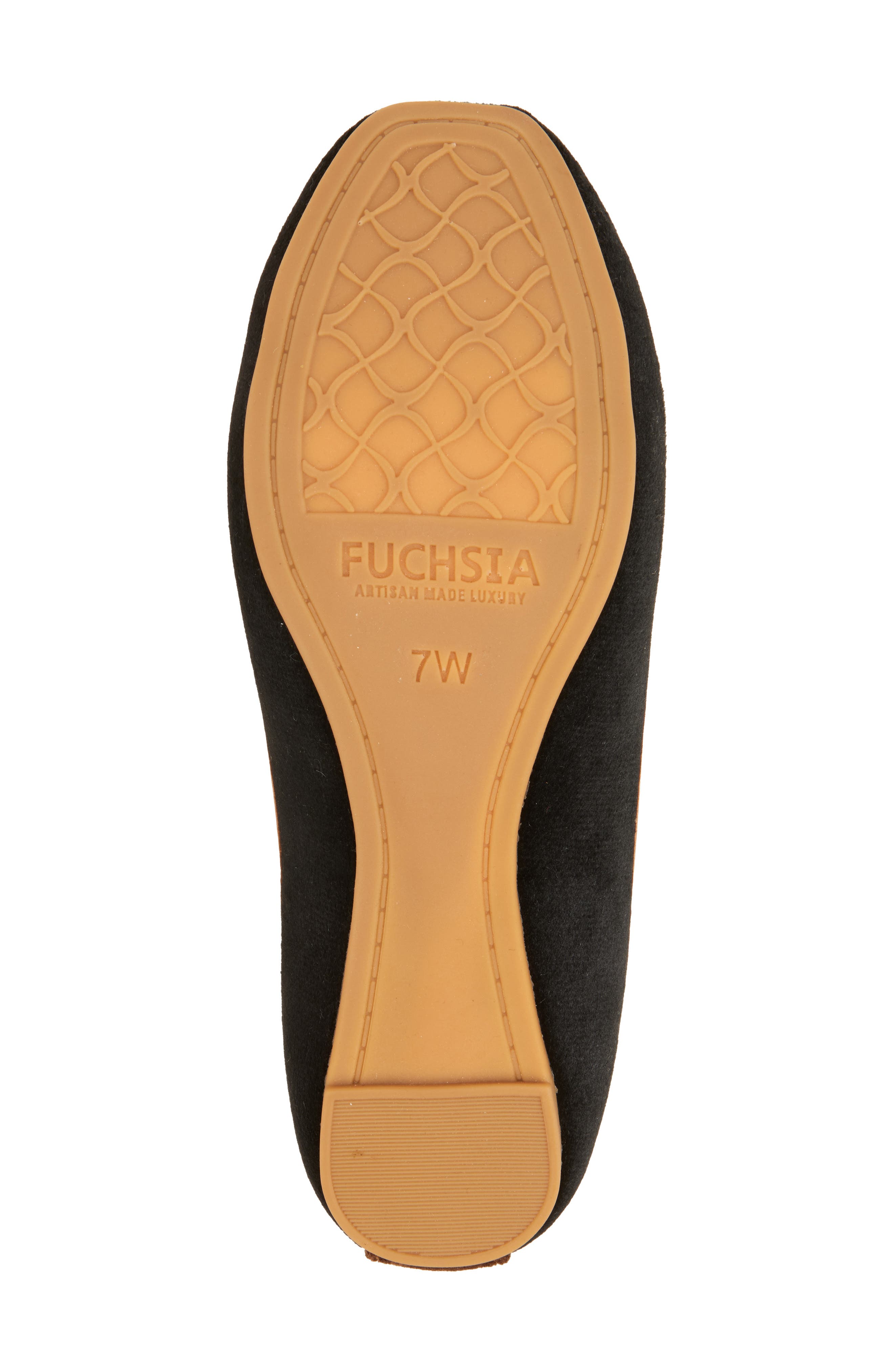 FUCHSIA Viper Mismatched Embroidered Loafer, Alternate, color, Black