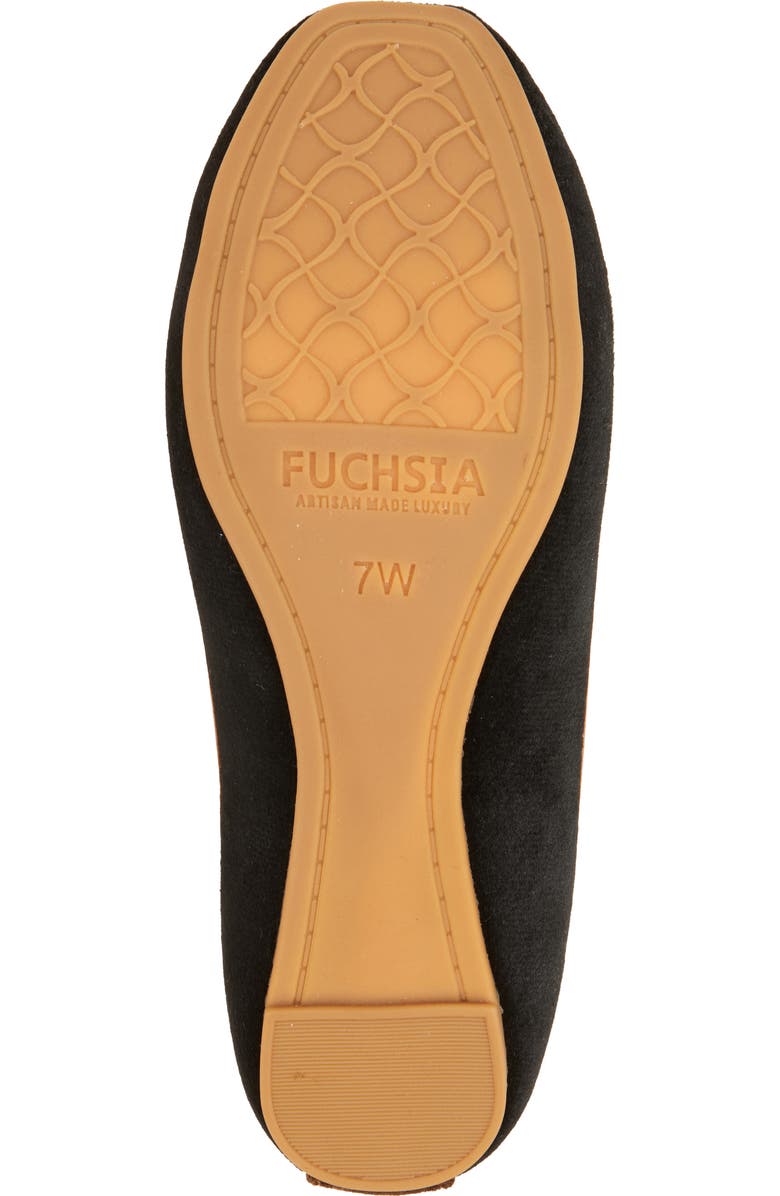 FUCHSIA Viper Mismatched Embroidered Loafer, Alternate, color, Black