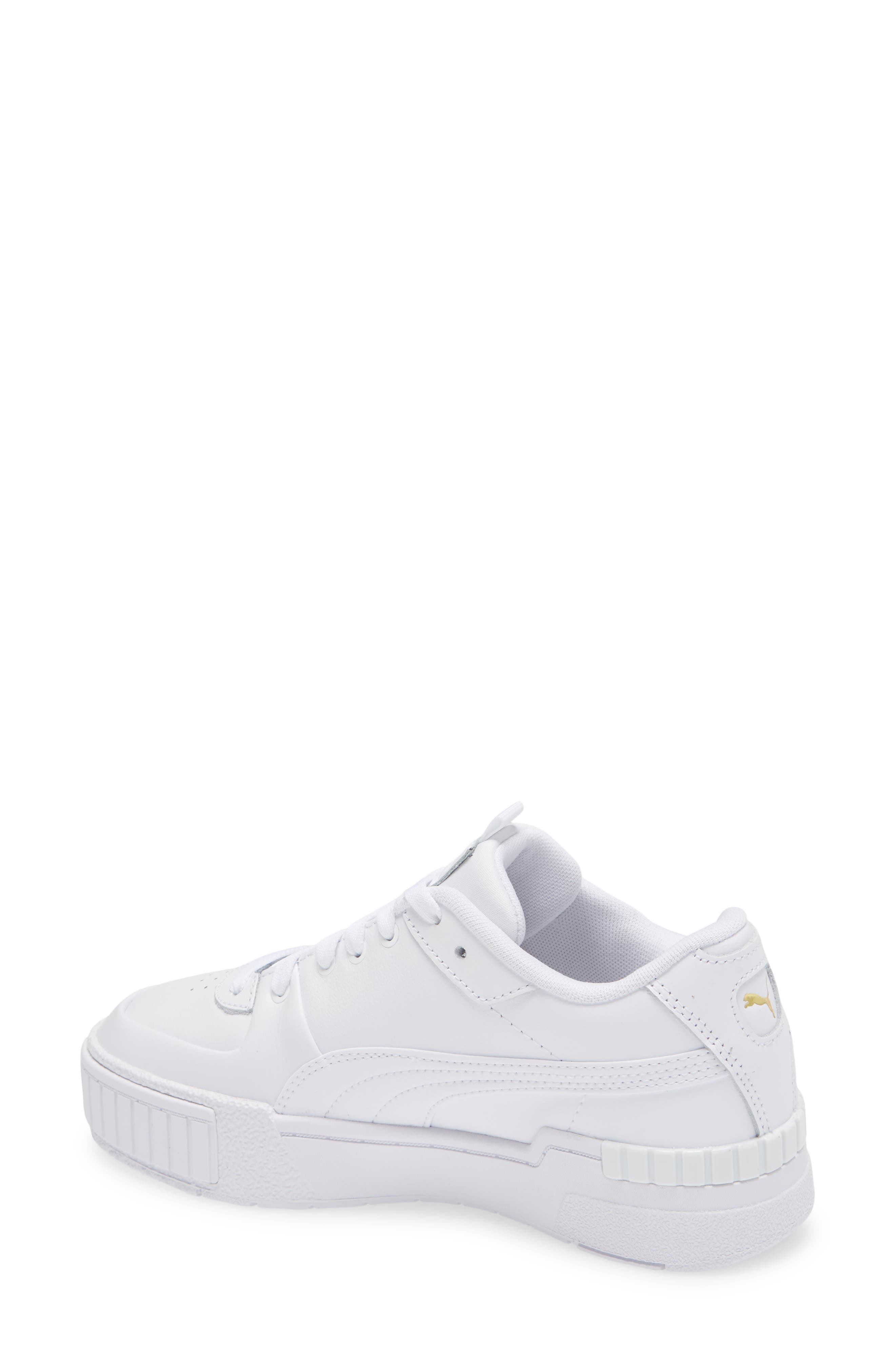 Cali Sport Platform Sneaker, Alternate, color, PUMA WHITE-PUMA WHITE