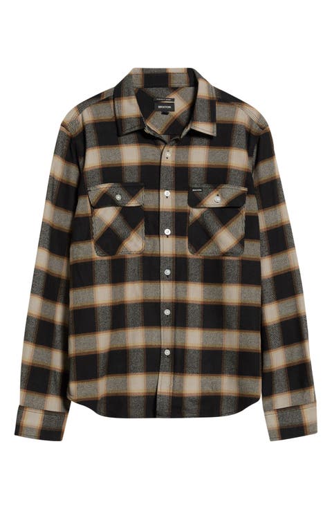 Bowery Plaid Flannel Shirt