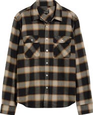 Brixton Bowery Plaid Flannel Shirt