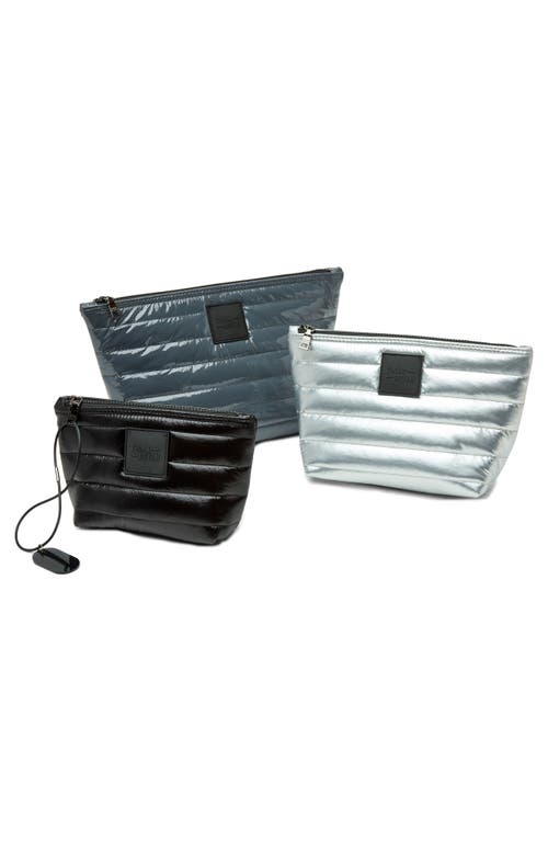 Think Royln Travel Trio Organizational Pouches In Multi