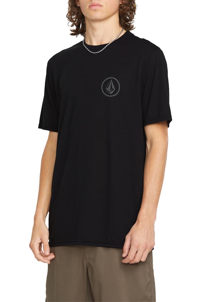 Stone Tech Graphic T-shirt, Alternate, color, BLACK