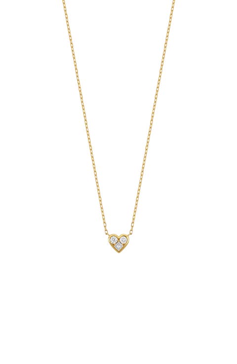 Simple Obsession Diamond Heart Pendant (Nordstrom Exclusive)