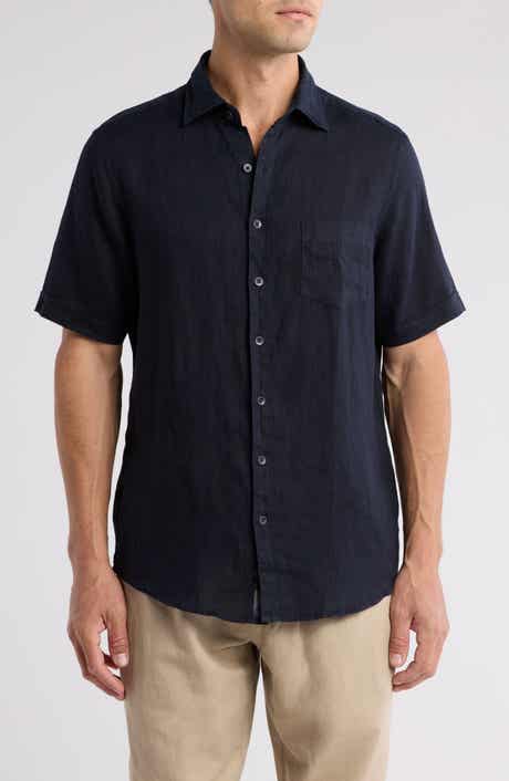 Rodd & Gunn Waiheke Original Fit Short Sleeve Linen Button-Up Shirt